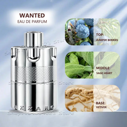 100ML Azzaro The Most Wanted Parfum Intense Mens Cologne High Quality Luxury Perfumes For Men Attract Women Hypnosis Perfume