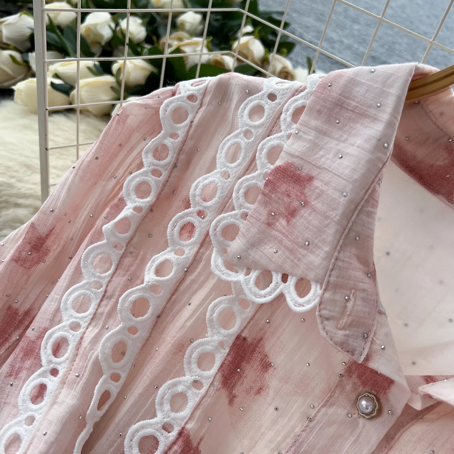 Chic vintage rhinestone lace-up slim Elegant Fairy korean fashion Boho Sundress women clothing Long dress