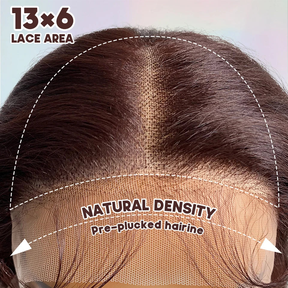 Latisha 13X6 HD Synthetic Lace Front Wigs Curly Pre Plucked Lace Frontal Wig with Bangs for Women Highlight with Babyhair 24Inch Badiee Stylez