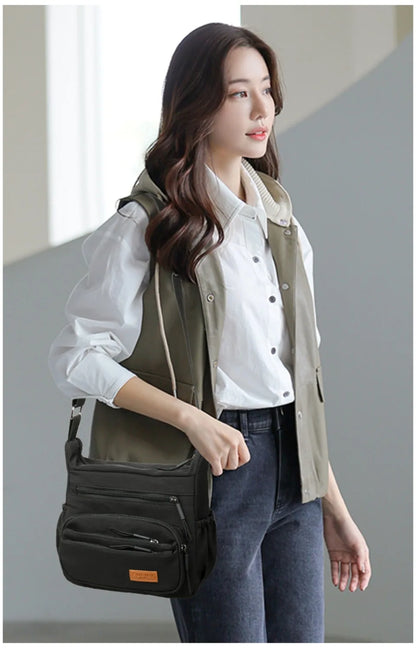 Multiple pockets Nylon Purses And Handbags Women Shoulder Bag Luxury Handbags Women Bags Designer Crossbody Bags for Women 2025