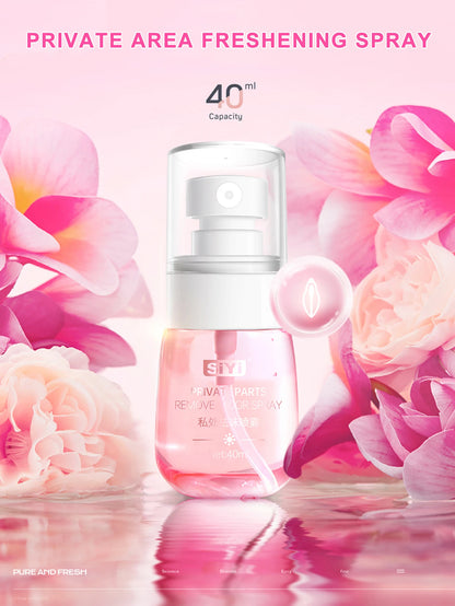 Women's Intimate Vaginal Deodorant Spray - Feminine Care Private Parts Odor Reducer Sex Toy Accessory for Personal Hygiene
