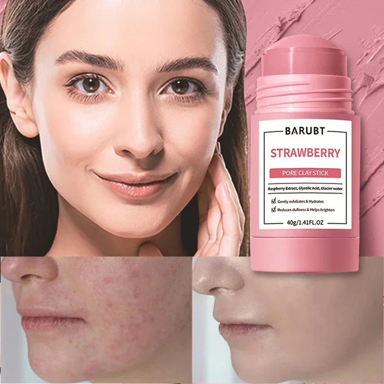 Alaska Volcano Mask Mugwort Cleansing Mask Stick Shrink Pores Acne Deep Blackhead Remover Facial Cleansing Moisturizing Mask 40g