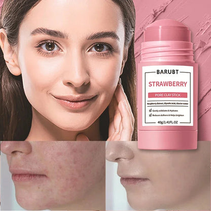 Alaska Volcano Mask Mugwort Cleansing Mask Stick Shrink Pores Acne Deep Blackhead Remover Facial Cleansing Moisturizing Mask 40g