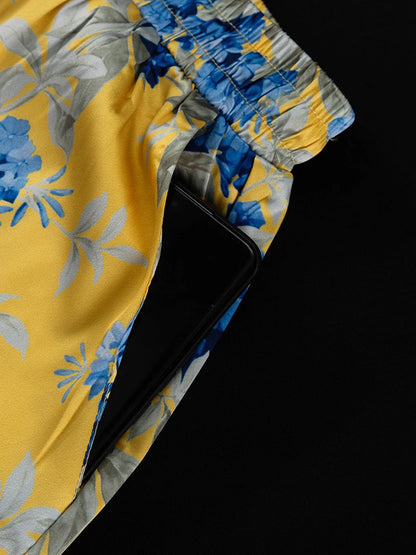 Marthaqiqi Fashion Women Nightwear Suit V-Neck Pajamas Long Sleeve Nightie Lace Up Nightgowns Pants Printing Ladies Pyjamas Set