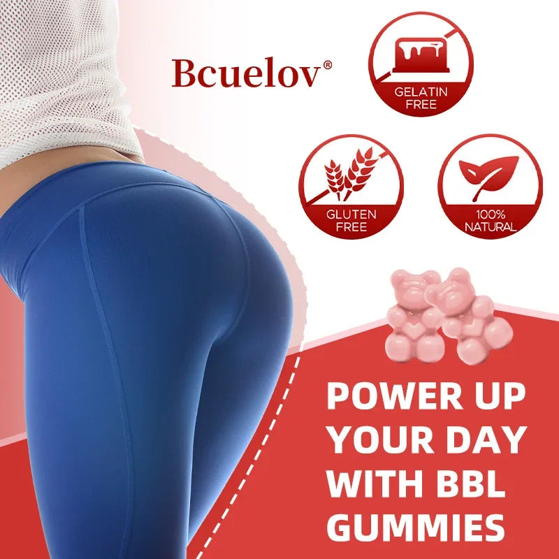 BBL Gummies - Increase Natural Curves, Promote Buttock Growth, Reduce Fat Mass and Shapes Buttocks Badiee Stylez