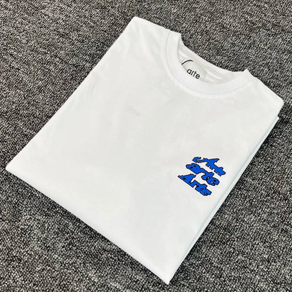 ARTE T-shirts Men Women Couples Streetwear High Quality Print Round Neck Short Sleeve Arte Top Tee One Day Shipped Out