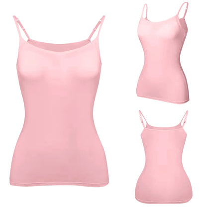 Summer Female Tanks With Chest Pad Basic Solid Sleeveless T shirts Women Slim Halter Neck Off-shoulder Camisole Tops Tees