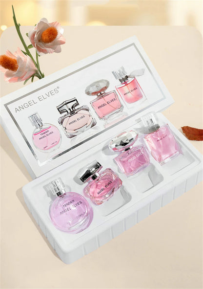 Gift Box 4Pcs Set Perfume Women 120ml Club De Nuit Perfumes De Mujer Lasting Fragrance Parfum Femme Floral Fruity Scent Spray Badiee Stylez