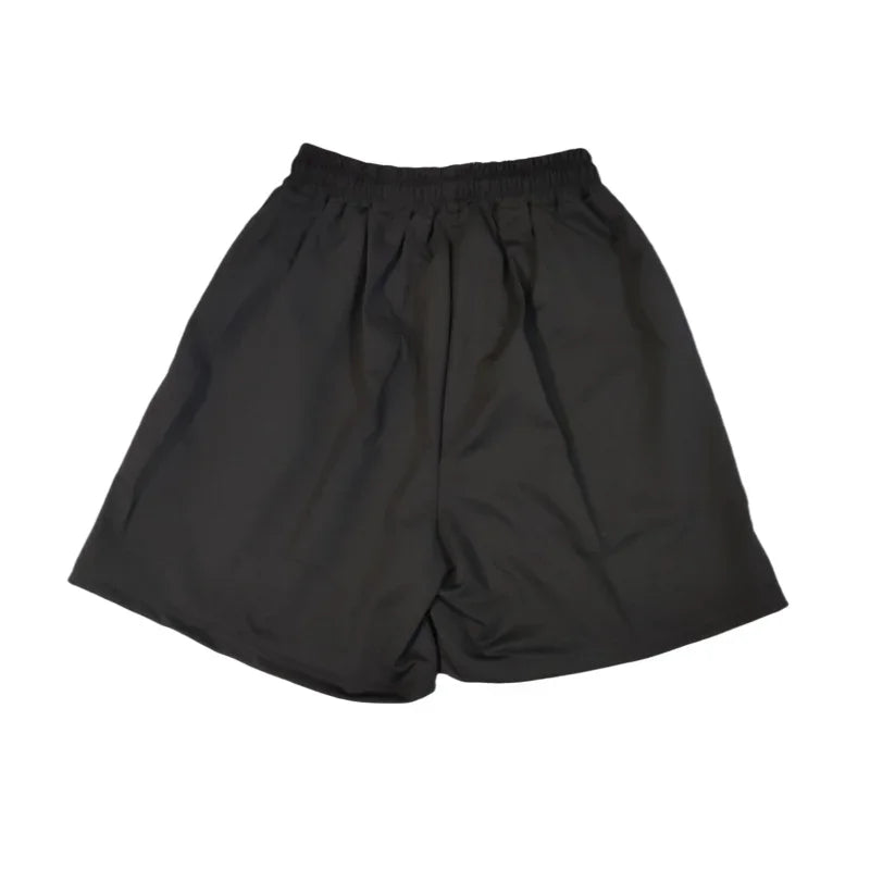 Loose Shorts Solid Pants For Women Streetwear Summer Clothes Cute Bear Printed Ropa De Mujer Elastic High Waist Casual Trousers