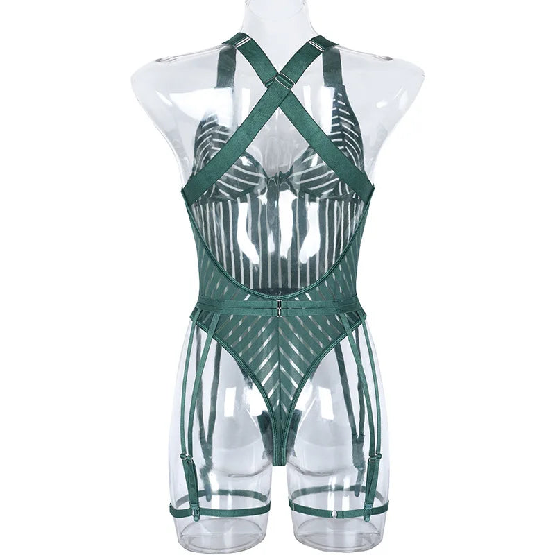 Romantic Bilizna Sexy Below Lingerie for Sex New Women's Underwear Cutting Tight Woman Clothing Vs Lingerieset Dames Thong Whole