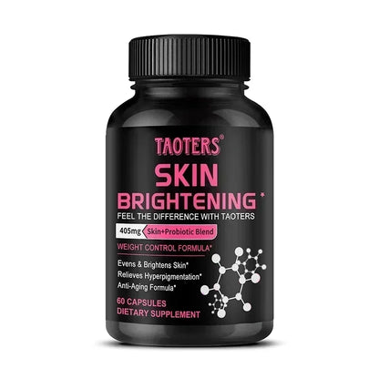 Glutathione Capsules - Contains Probiotics and Vitamin A for Skin Care, Anti-Aging, Antioxidant, Immune System Enhancement 60 count-1 bottle