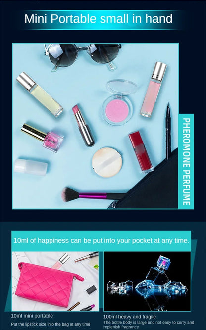 10ml Perfume for Men Women Ball Perfume Women Pheromone Men'S Essential Oil Perfume Attracts The Opposite Sex Lasting Fragrance - Badiee Stylez