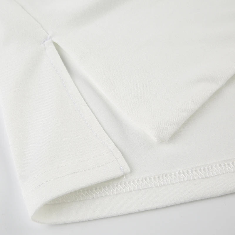 Cuteandpsycho Halter Neck Sext Tops Solid Basic Clubwear Fashion Slim Backless Cloth for Women Y2K Vintage 2000s Streetwear Tee