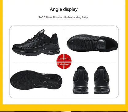 Sport Air Cushion Reflective Work Safety Boots Anti-smash Fashion Safety Shoes Steel Toe Sneaker Man Puncture Proof Work Shoes - Badiee Stylez