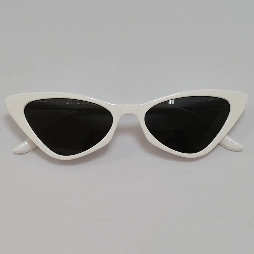 2024 Luxury Band Fashion Y2k Sexy Cat Eye Sunglasses Women Men Designer Snake Sun Glasses Gradient Shades Uv400 Oculo Eyewear B-White