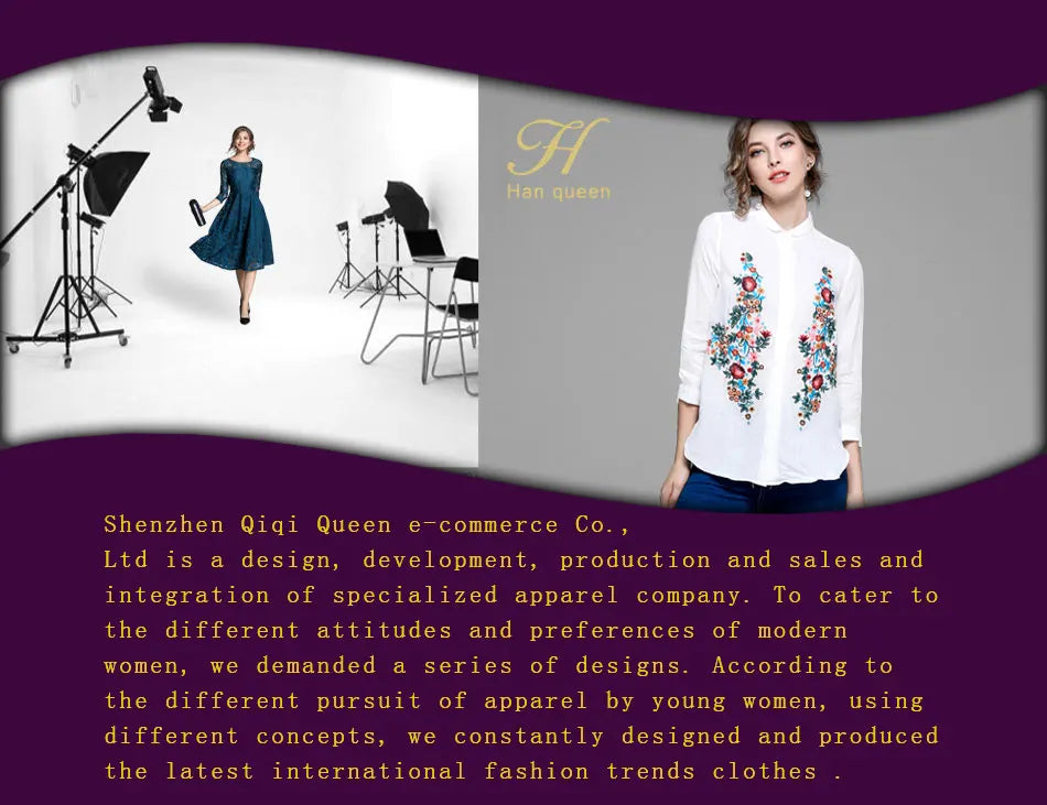 H Han Queen Vintage Print Elegant Long Dress Women Spring Single-breasted Shirt Dresses Waist Swing Ankle-length Vestidos