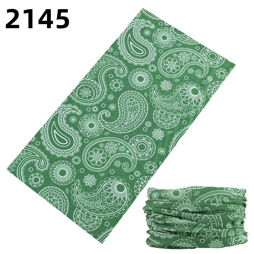 2101Unisex Climbing Hiking Scarf Sport Headwear Bandanas Motorcycle Turban Hand Band Magic Scarves Outdoor Cycling Headband Mask