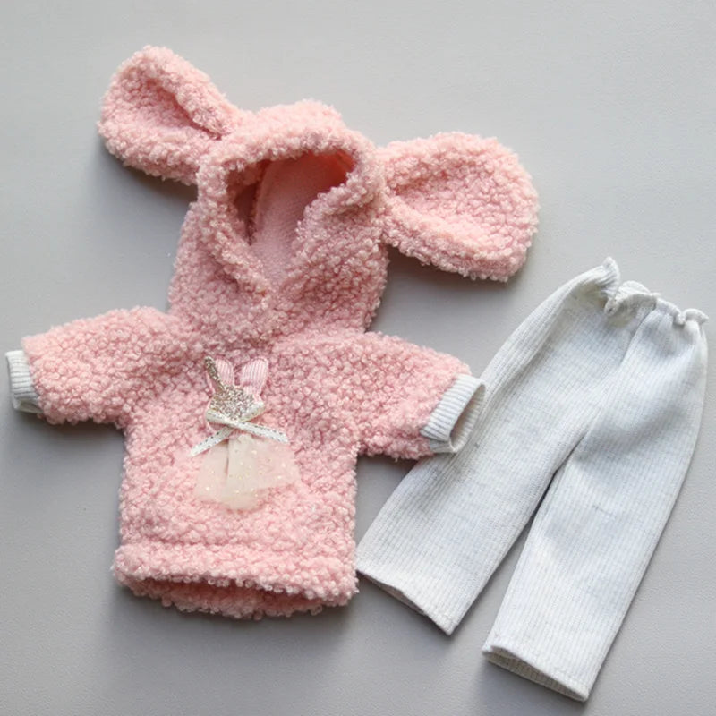 Cartoon Style Clothes Suit for 1/6 Bjd Doll Accesssories for 30cm Baby Doll Dress Up Toys for Children Type 25 Only Clothes