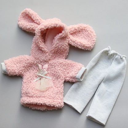 Cartoon Style Clothes Suit for 1/6 Bjd Doll Accesssories for 30cm Baby Doll Dress Up Toys for Children Type 25 Only Clothes