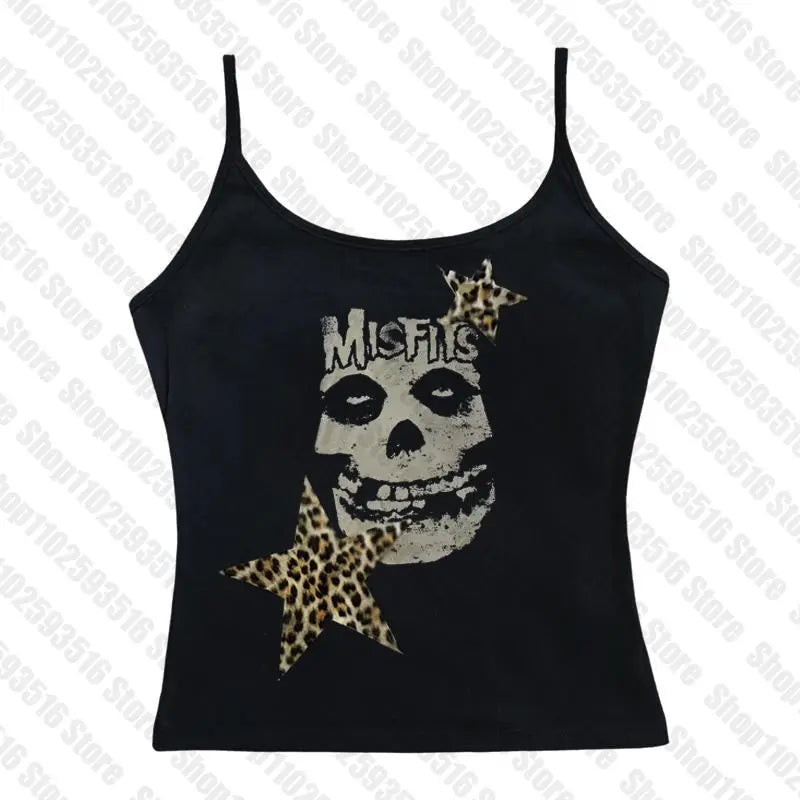 Woman Clothing Gothic Dress Harajuku Party Dresses Graphic Rock Y2k Clothes Black Mini Dress Punk Goth Emo Short Women's Summer Black3