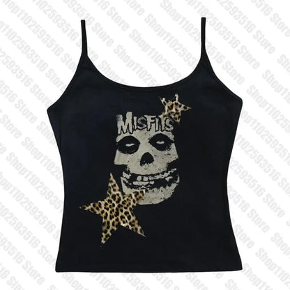 Woman Clothing Gothic Dress Harajuku Party Dresses Graphic Rock Y2k Clothes Black Mini Dress Punk Goth Emo Short Women's Summer Black3