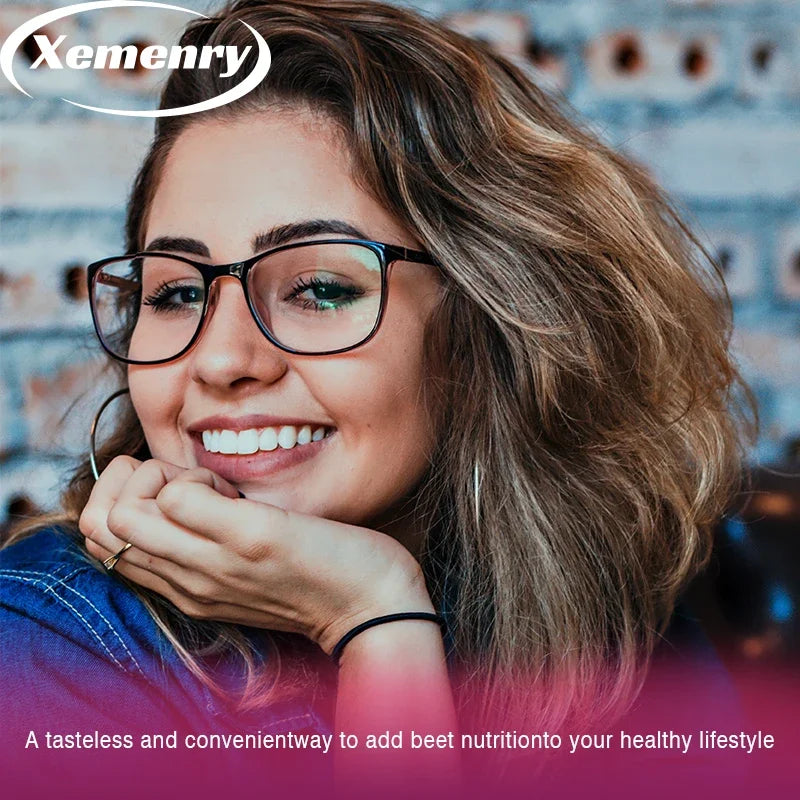 Organic Beetroot Capsules 8000 mg - Athletic Performance, Digestive and Heart Health Supplement