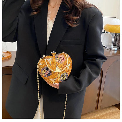 Luxury Gold Clutch Bags for Women 2025 Party Bags Evening Purse Designer Crossbody Bag New in Handbag Ladies hand bag sac femme