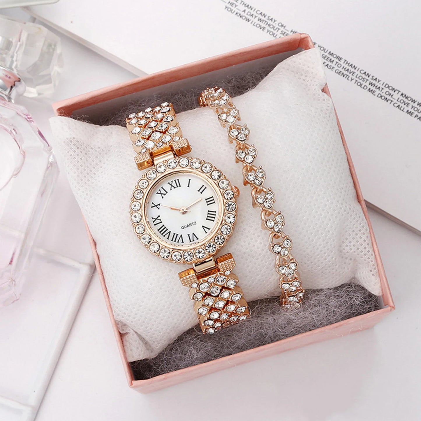 Watch For Women Watches 2025 Best Selling Products Luxury Watch Luxury Brand Reloj Mujer Watch Bracelet Set Diamond Steel Band