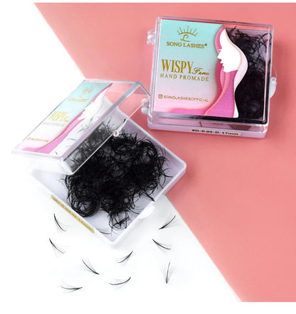 SONG LASHES High quality Professional Premade Lashes 5D 9D Wispy Lashes eyelashes extensions