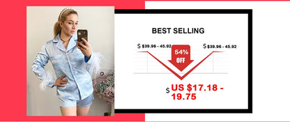 NHKDSASA Oversized Satin Silk Sleepwear Low Cut Sexy Pajamas For Women Single-Breasted Long Sleeves Wide Leg Pants Trouser Suits