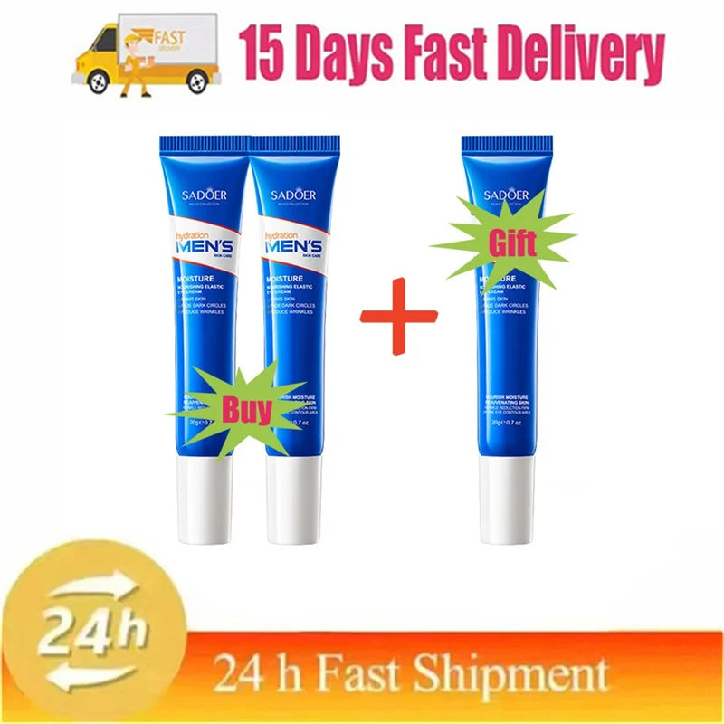 Instant Eye Bag Remove Eye Cream Anti Fat Particles Dark Circles Puffiness Fade Fine Lines Lift Brighten Korean Beauty Eye Care 3PCS