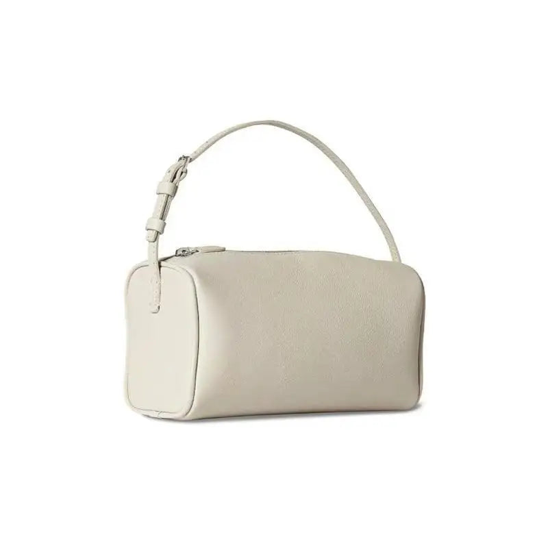 VIELINE Women's Pencil Bag Pillow Bag Genuine Leather Underarm Hobo Bag Day Clutches Ladies Simple Design Mini Purse