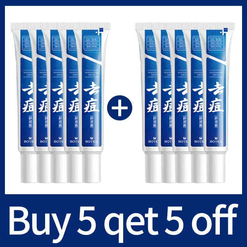 Pore Shrinking Cream Acne Pit Repair Products for Men and Women Remove acne mark scars Large pore anti-inflammatory smooth skin 10pcs