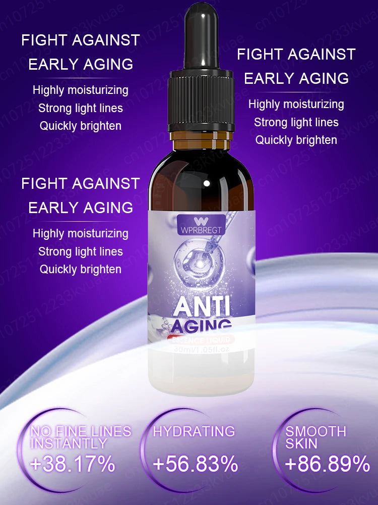 No wrinkles, 20 years younger