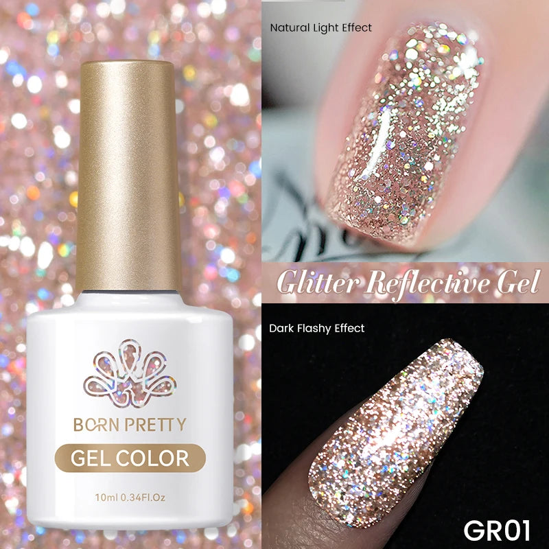 BORN PRETTY Fall Gel Nail Polish 10ml Orange Nude Brown Gel Nail Polish Halloween Nails Coral Orange Gel Varnish Manicure DIY 59025-1