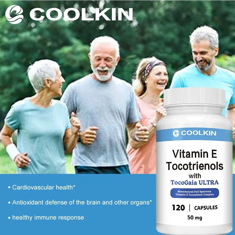 Vitamin E Tocotrienols - Supports Healthy Immune and Cardiovascular Systems, Promotes Skin Health, Antioxidant