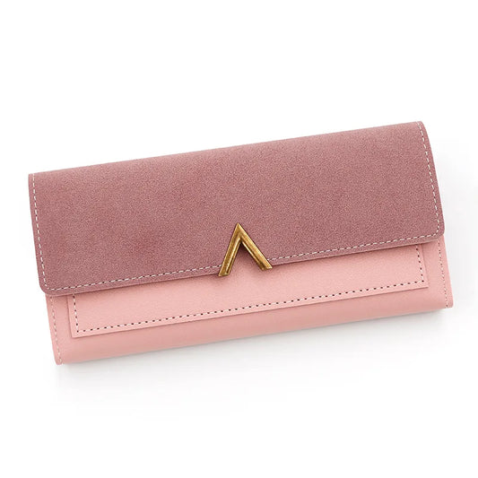 Long Purses For Women Wallet New Fashion Long Coin Purse Card Holder Small Ladies Wallet Female Hasp Mini Clutch billetera bolas