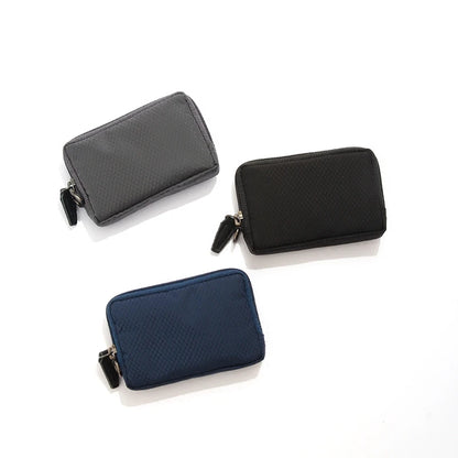 Japanese Style Casual Coin Pouch Nylon Cloth Mini Purse Waterproof Men Coin Purse Small Cute Wallet Cute Purse Clutch Bag