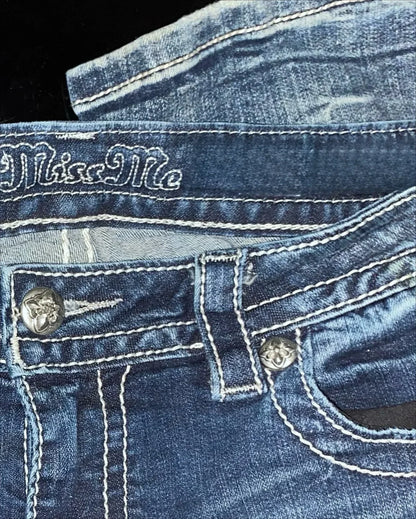 Hip Hop Low Waist Slim Jeans Wings Y2K American Fashion Retro Graphic Embroidered Blue Jeans Street Harajuku Goth Wide Legs