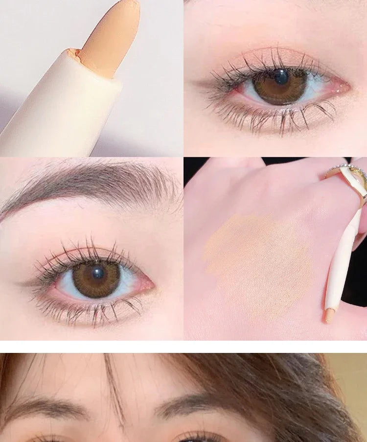 Glitter Pink Lying Silkworm Pen Color Natural Brightening Matte Eye Shadow Pencil Shimmer Glue Eyeliner Waterproof Korean Makeup