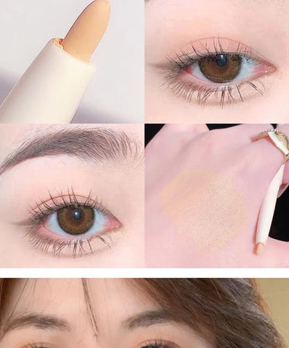 Glitter Pink Lying Silkworm Pen Color Natural Brightening Matte Eye Shadow Pencil Shimmer Glue Eyeliner Waterproof Korean Makeup