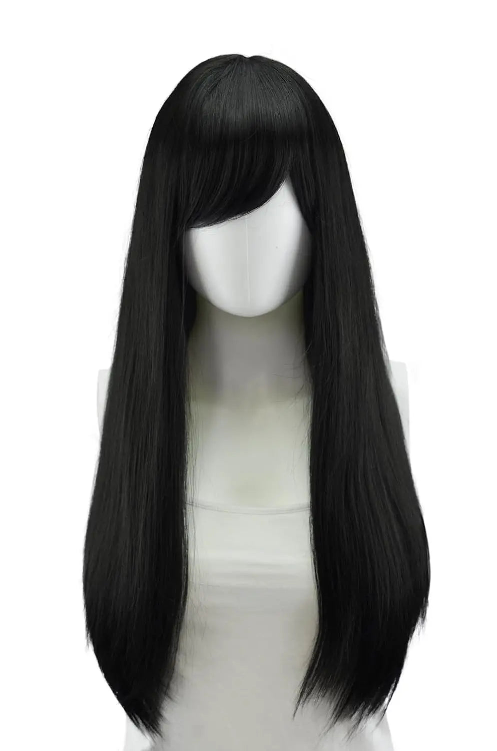 Cosplay Nyx Autumn Orange Long Straight Wig 28 Inches Long Straight wigs for Women Universal Cartoon Cosplay Wig Z80-2Black 24inches 1pc