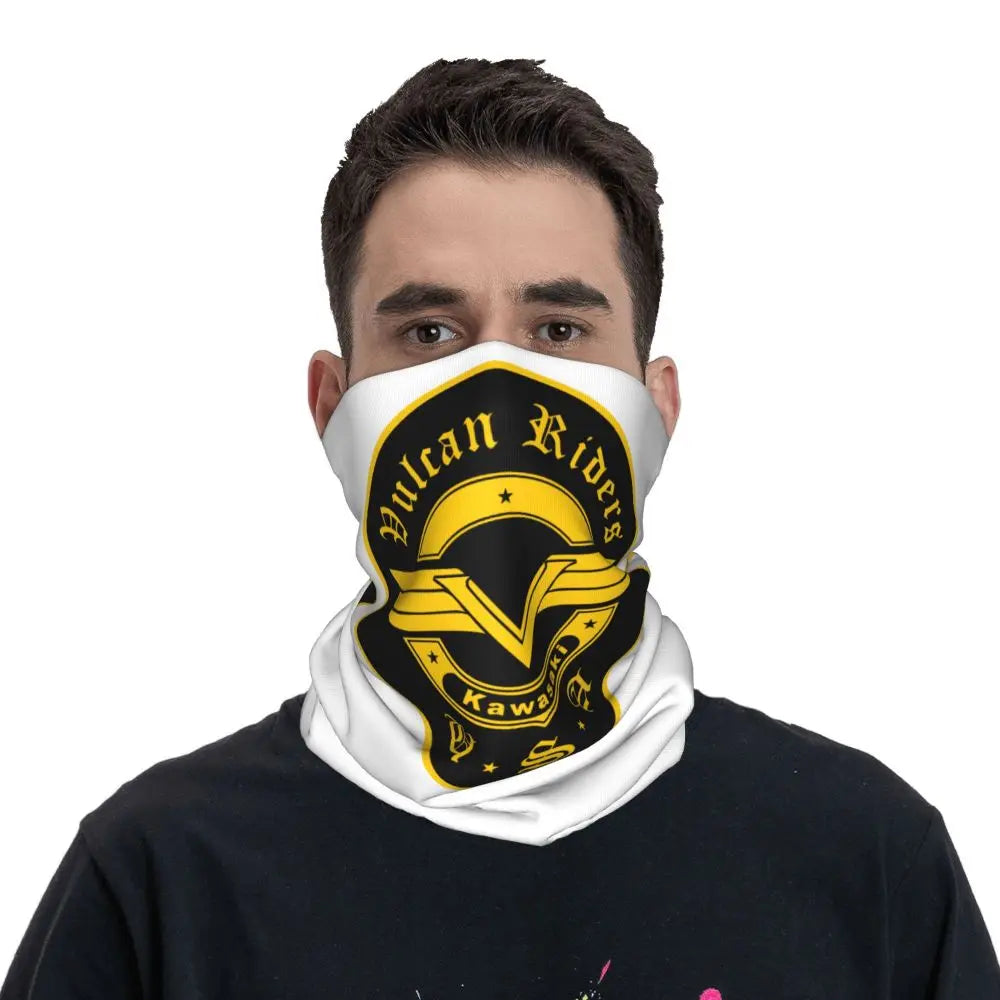 Vulcan Motorcycle Modren Bandana Neck Cover Printed Wrap Scarf Multi-use Headwear Outdoor Sports Unisex Adult Washable