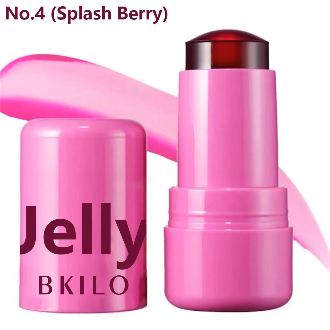 Face Makeup MILK Cooling Water Jelly Tint Lip & Cheek Blush Stain Hydrating Bouncy Jelly Texture Long Lasting Blush 5g Jelly Blush 04