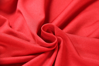 Sexy Ruffle V Deep Evening Party Dress 2025 Summer Short Halter Red Dresses For Women Tight Club Mini Dress Clubwear