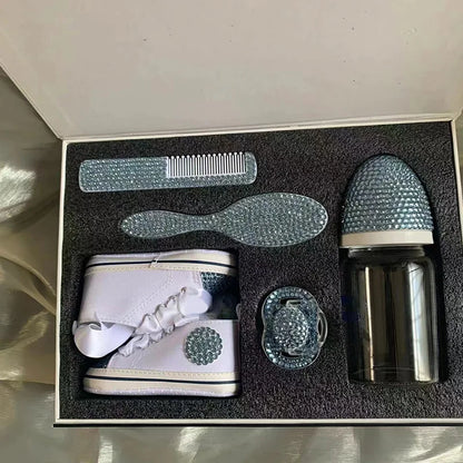 Baby Toddler Shoes Newborn Gift Set With Luxury Gift Box Packaging Badiee Stylez