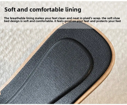 Women's Summer Slides Sandals - Cross Band Design, Ultra Soft Anti-Slip Sole, Lightweight House Slippers for Women, Beach Walkin