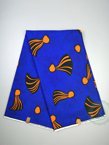 Classical Veritable Wax Guaranteed Real wax print fabric dutch hollandais pagne africa Dress 100% cotton 6yards