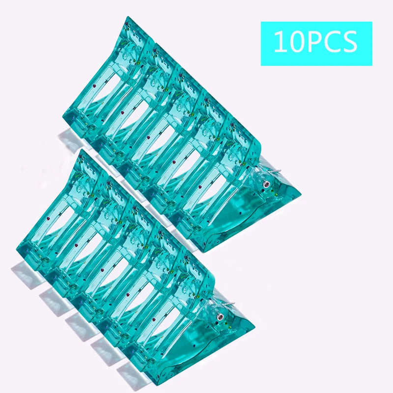 Acrylic Nail Clip Transparent Gel Quick Building Nail Tips Clips Fingernail Extension UV Clamps Manicuring Art Builder Tools Set Q42201-3 10