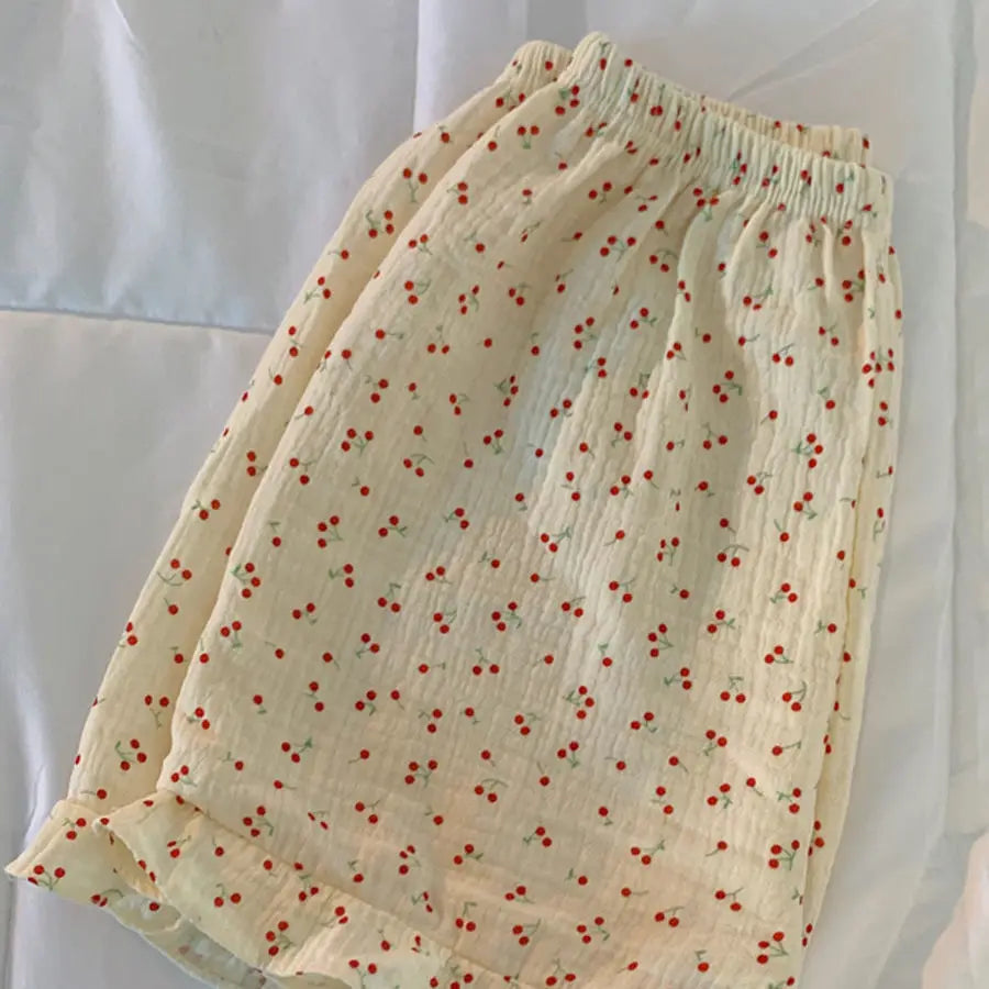 Summer Ins Sle Women's Cotton Spwear Sweet Strap ort Pants Home Clothes Sexy Cute Japanese Sle Pure Desire Home Clothes